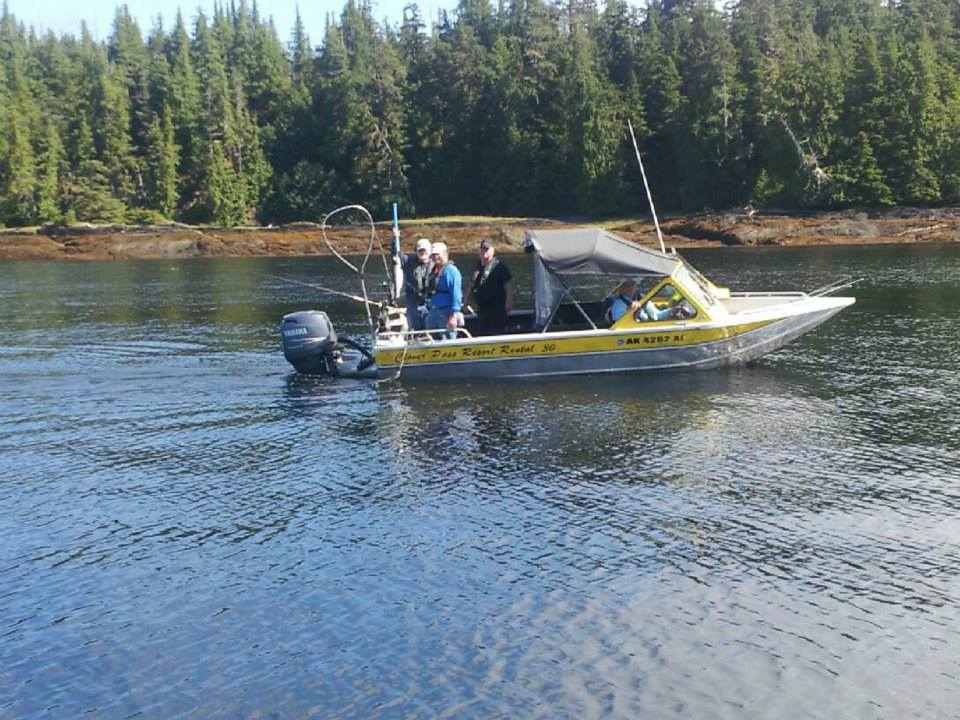 Fish in Alaska at the Silverking Lodge