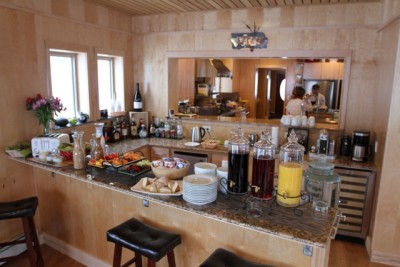 Kitchen in Lodge 2