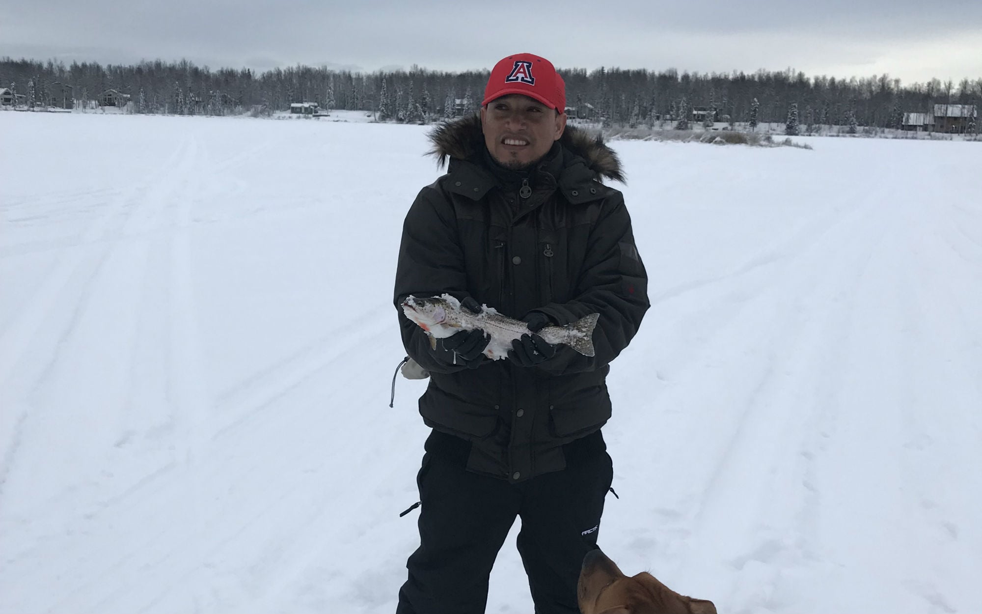 Guided Ice Fishing in Alaska