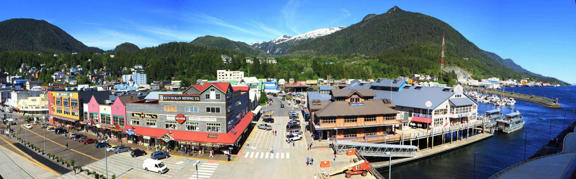 View of Ketchikan, Alaska