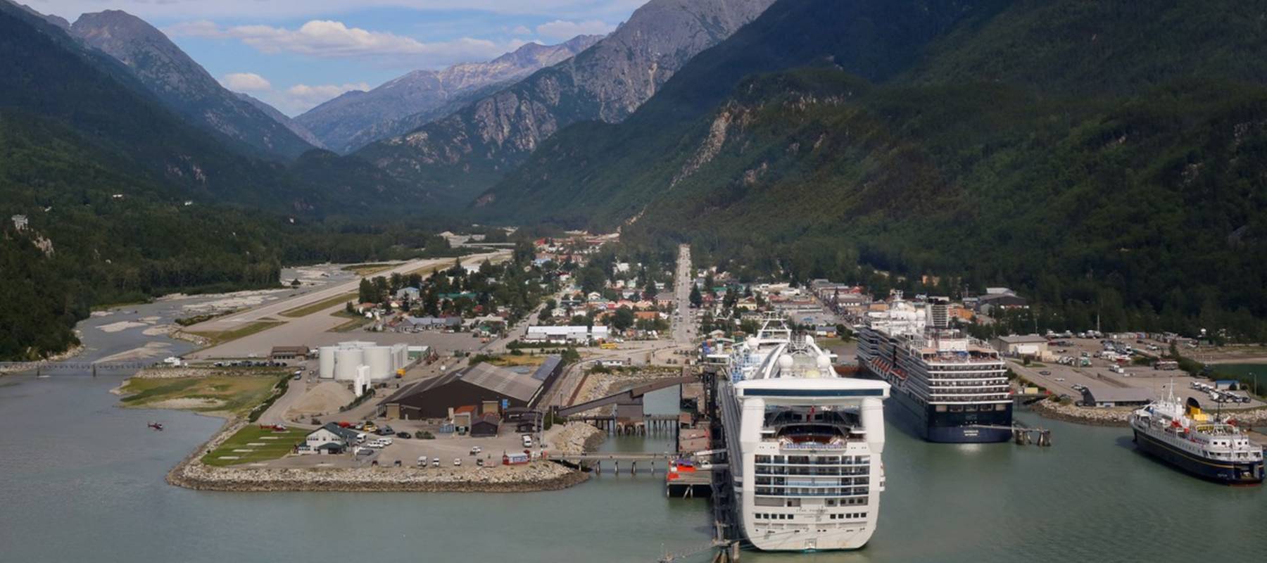 View of Skagway, Alaska